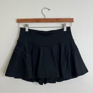 FP Movement by Free People Black Pleats and Thank You Skort size Medium